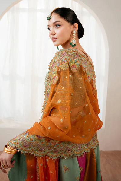 Baroque Exclusive Formal Embroidered Silk Unstitched 3Pc UF-4036