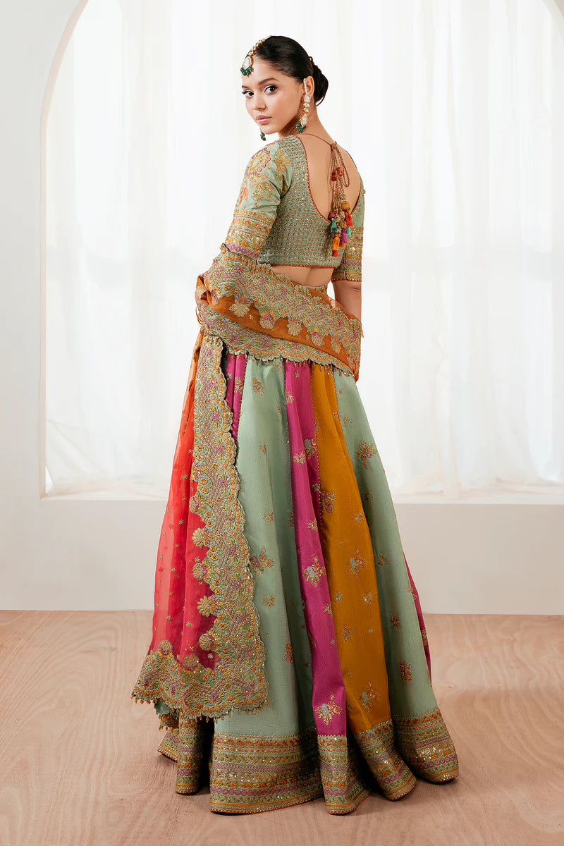 Baroque Exclusive Formal Embroidered Silk Unstitched 3Pc UF-4036