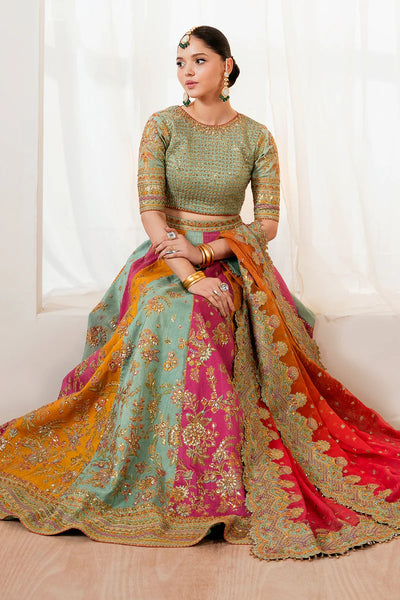 Baroque Exclusive Formal Embroidered Silk Unstitched 3Pc UF-4036
