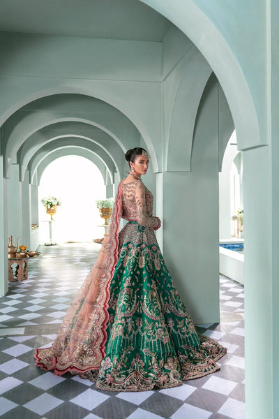 DEMI COUTURE FAIROZ RAW SILK MAXI - 09705